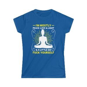 Women's Softstyle Tee Yoga Tshirt Casual